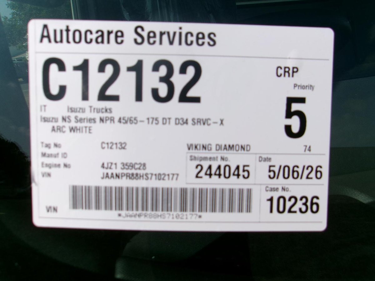 2026 Isuzu N Series NPR 45/65-175 DT D34 Servicepack X image 23