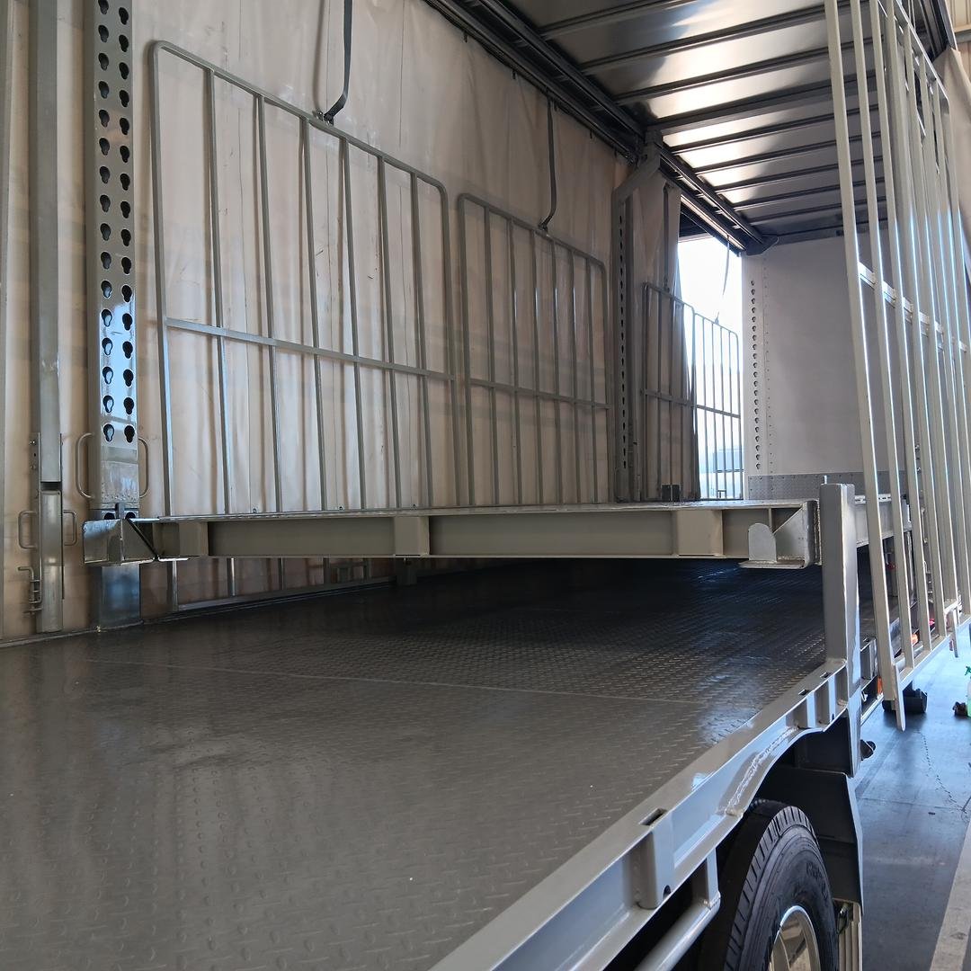 2026 CIMC 34 Pallet Drop Deck Sliding Mezz Posts Curtainsider B Double image 18