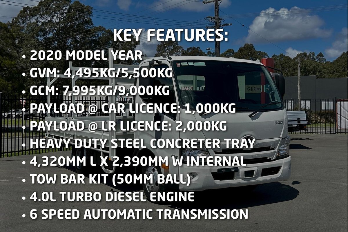 2020 Hino 300 Series 616 image 2
