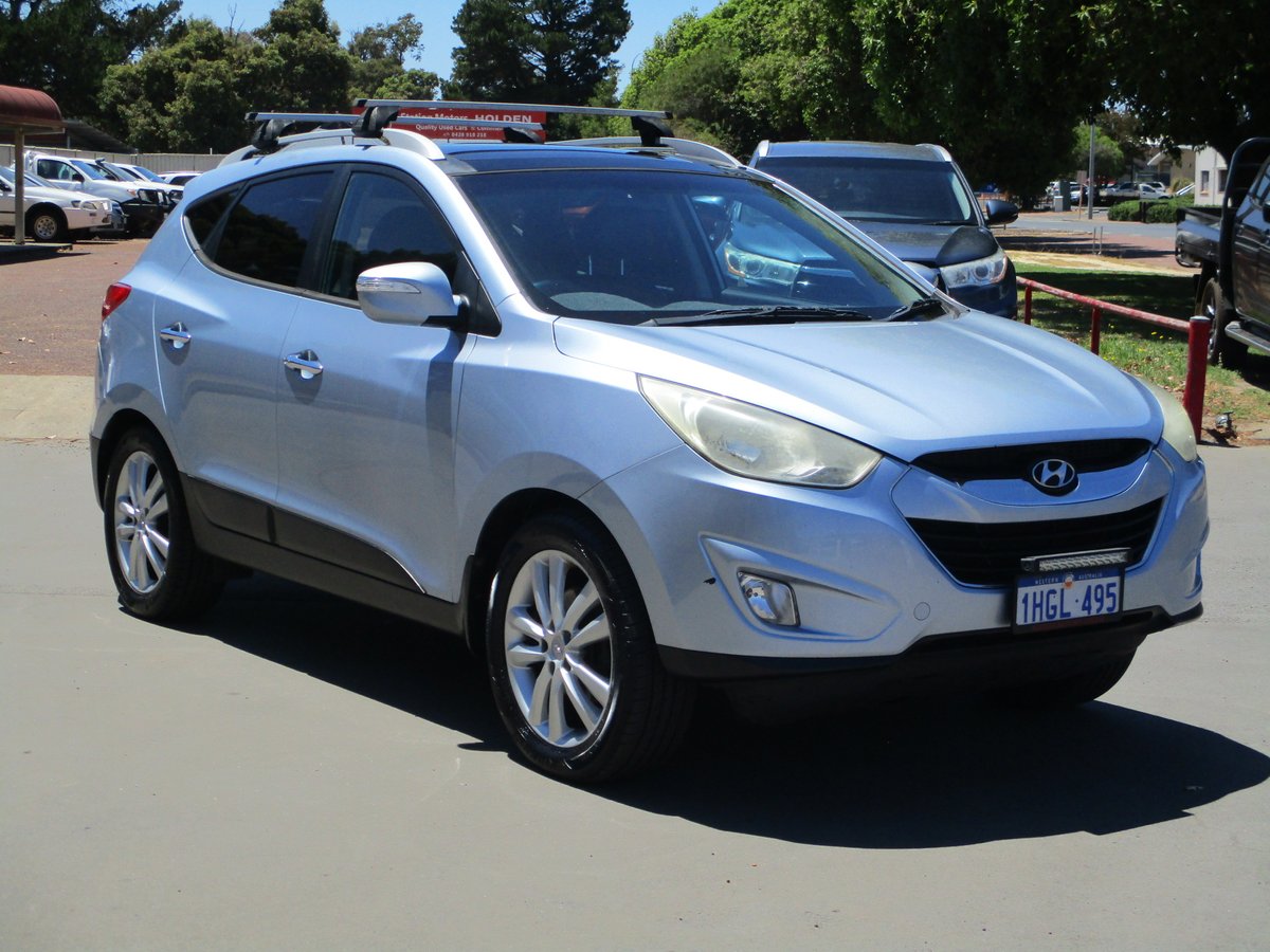 2013 Hyundai ix35 Highlander Series II Blue