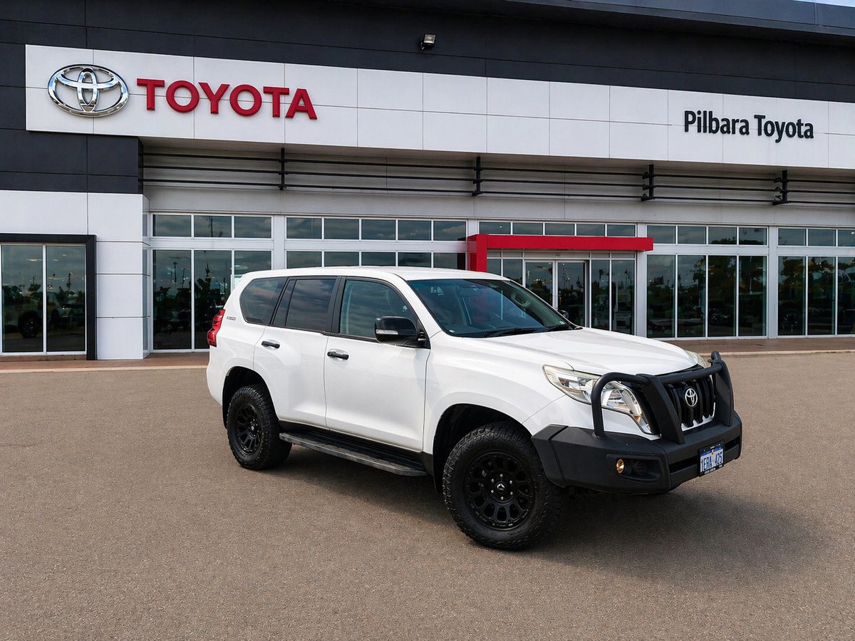 2016 Toyota Prado GX White