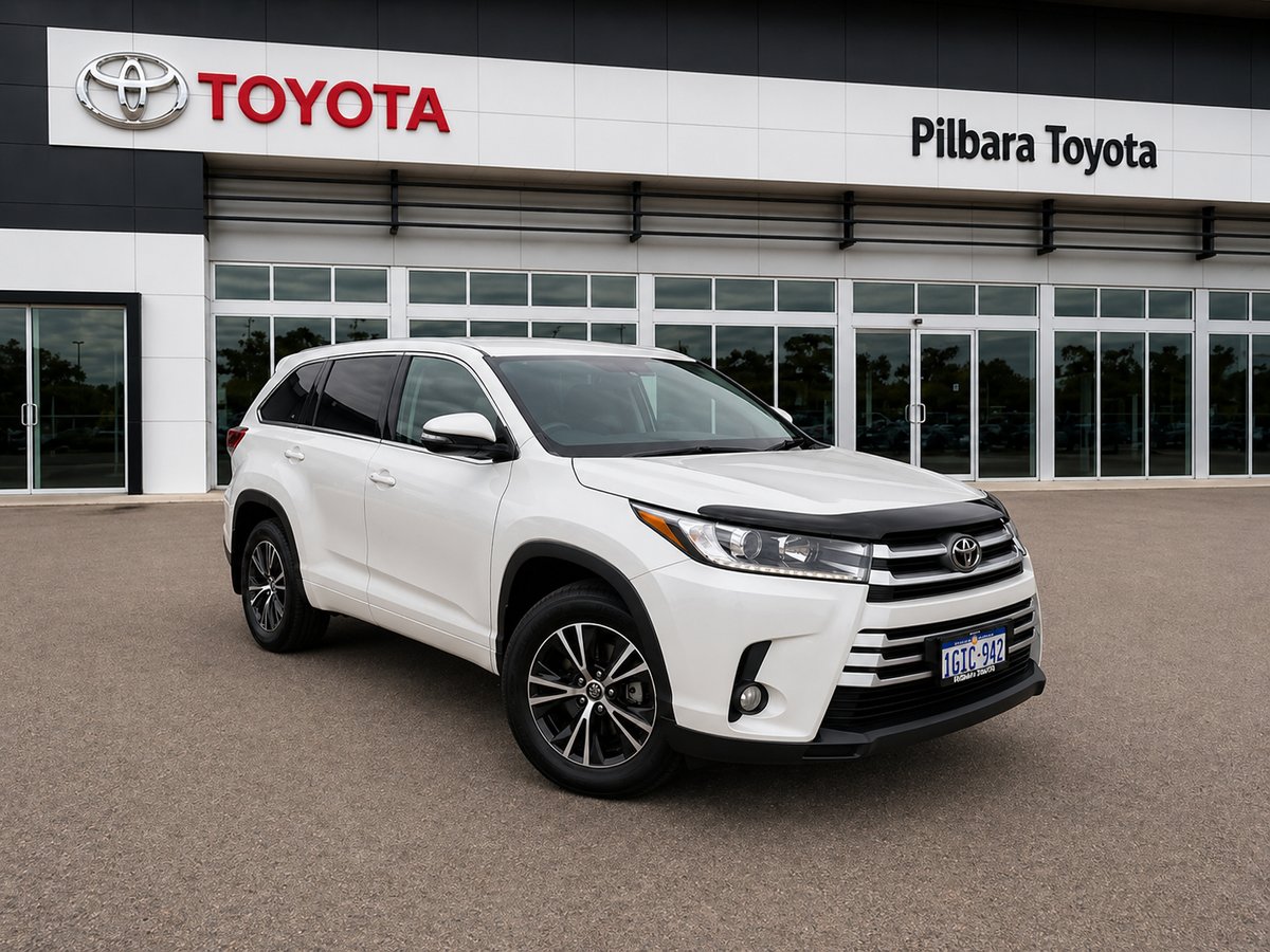 2017 Toyota Kluger GX AWD Crystal Pearl