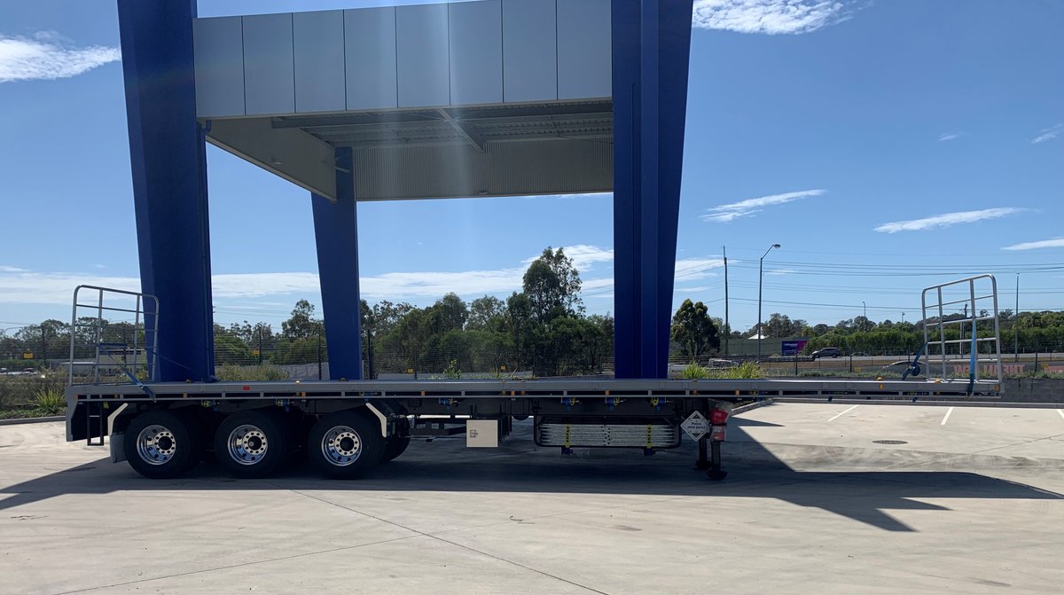 Rental Flat deck Trailer