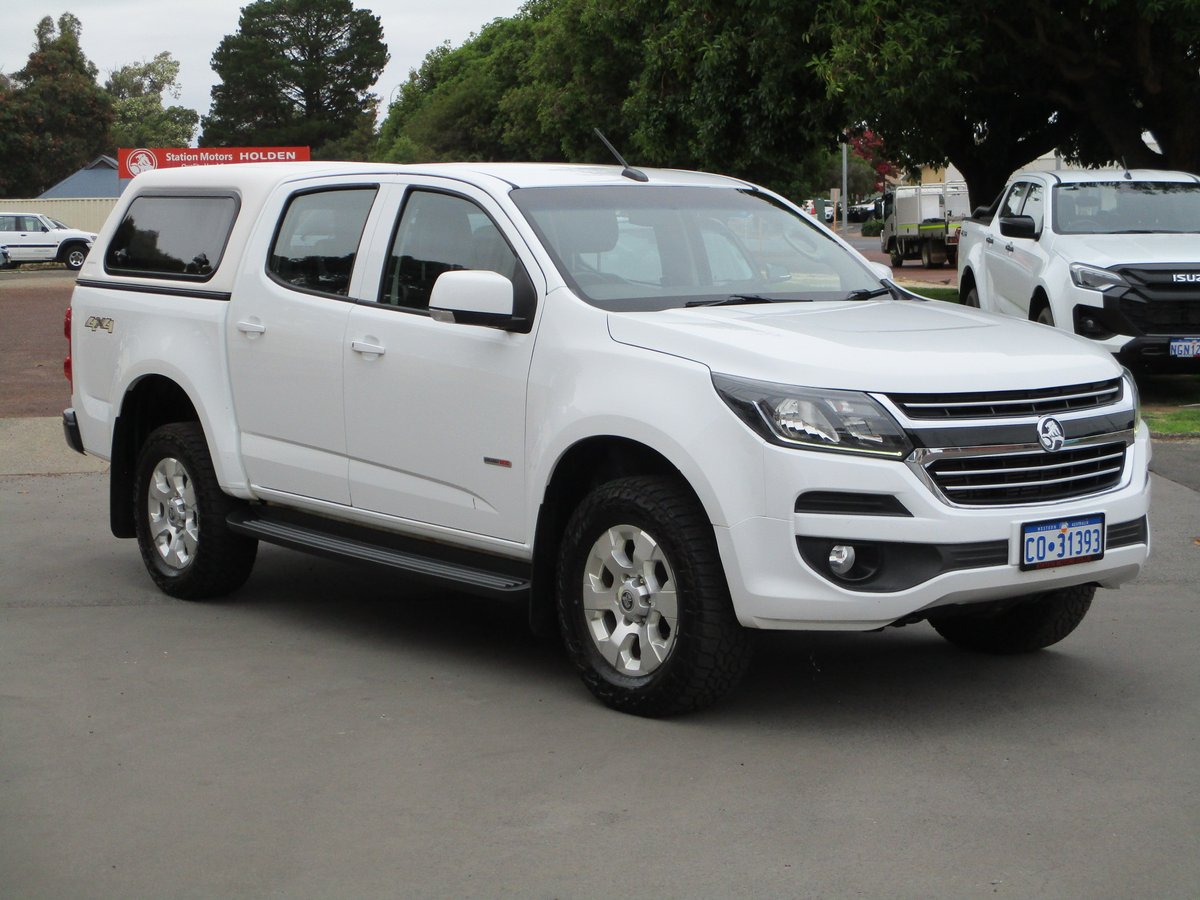 2018 Holden Colorado LT RG MY19 White