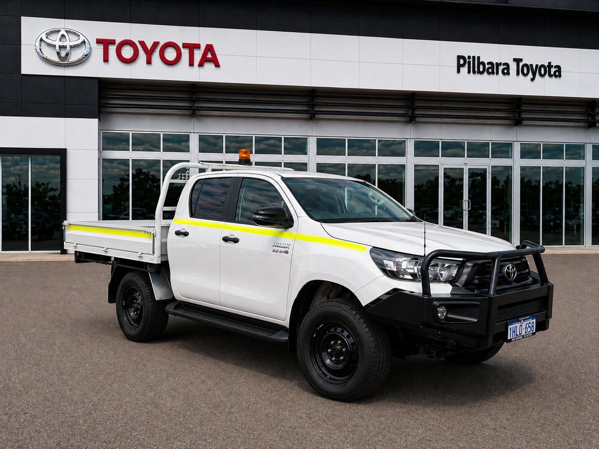 2021 Toyota Hilux SR Glacier White