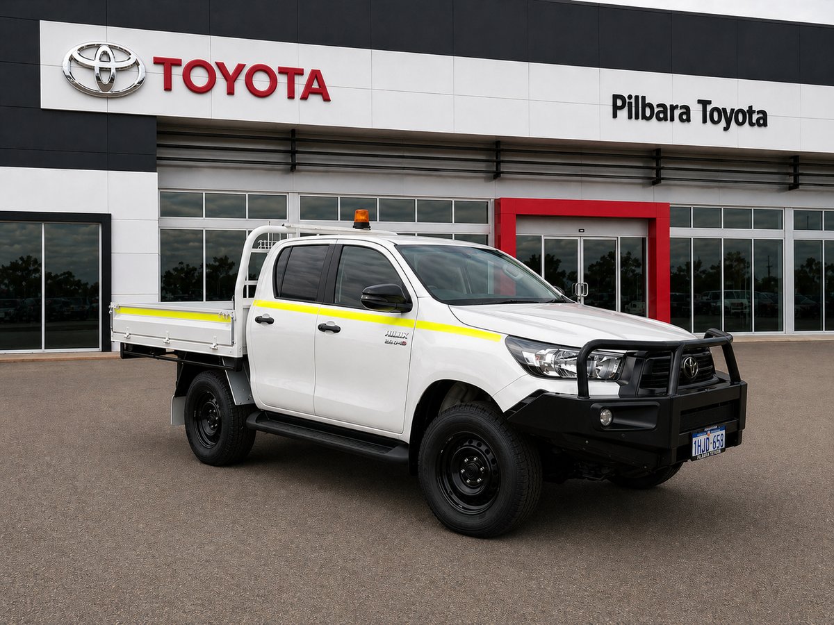 2021 Toyota Hilux SR Glacier White