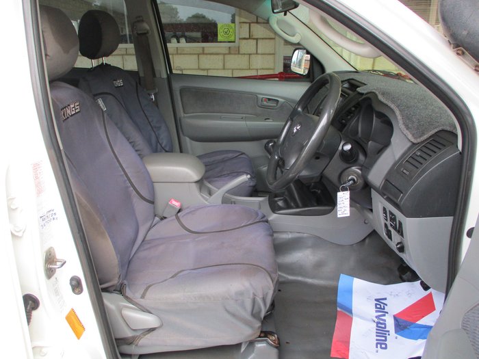 2009 Toyota Hilux SR KUN26R MY09 White