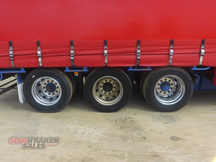 2015 Vawdrey 34 Pallet Double Dropdeck Curtainsider B Double SEt with Mezz