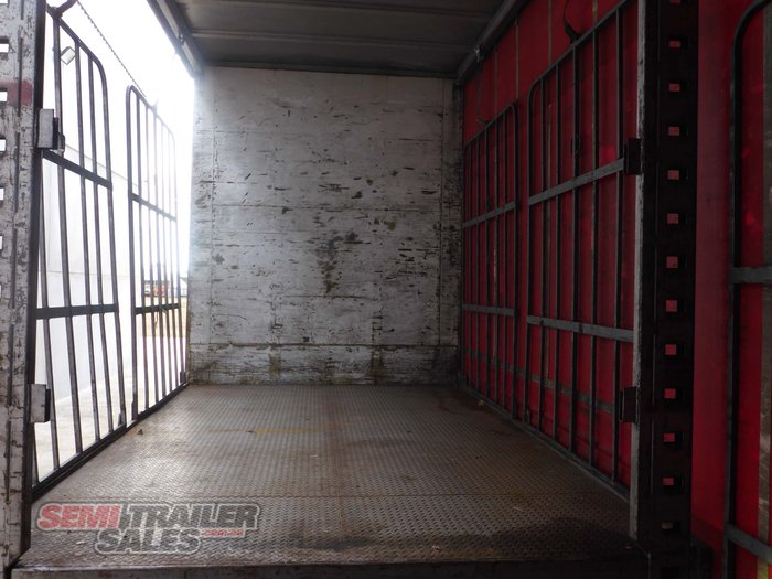 2015 Vawdrey 34 Pallet Double Dropdeck Curtainsider B Double SEt with Mezz