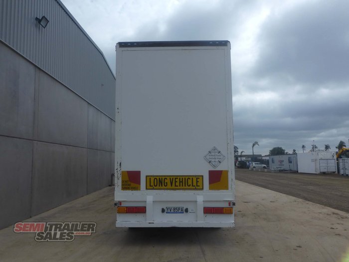 2015 Vawdrey 34 Pallet Double Dropdeck Curtainsider B Double SEt with Mezz