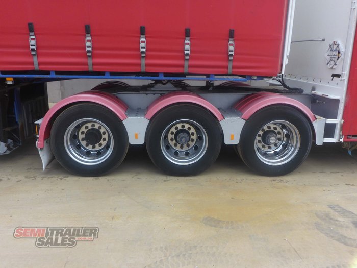 2015 Vawdrey 34 Pallet Double Dropdeck Curtainsider B Double SEt with Mezz