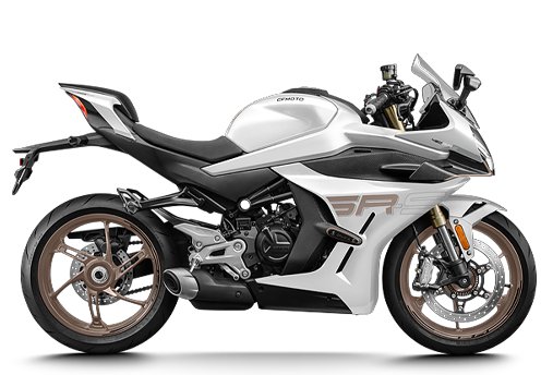 2025 CFMOTO 450SR S ABS Nebula White or Jet Black
