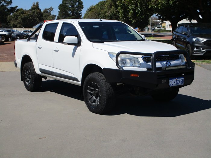 2014 Holden Colorado LX RG MY14 White