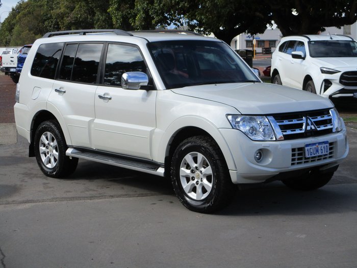 2012 Mitsubishi Pajero GLX NW MY13 White