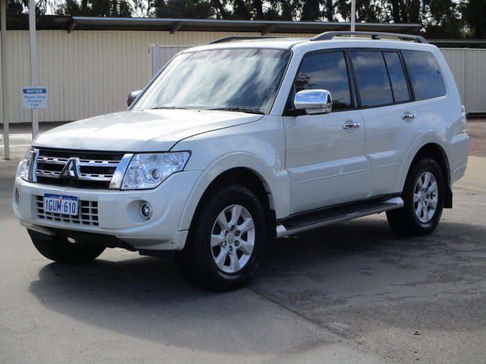 2012 Mitsubishi Pajero GLX NW MY13 White