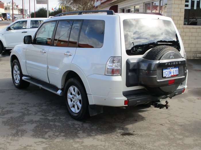 2012 Mitsubishi Pajero GLX NW MY13 White