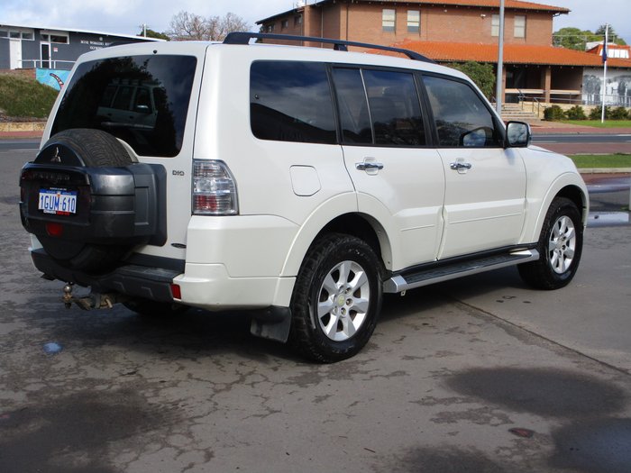 2012 Mitsubishi Pajero GLX NW MY13 White
