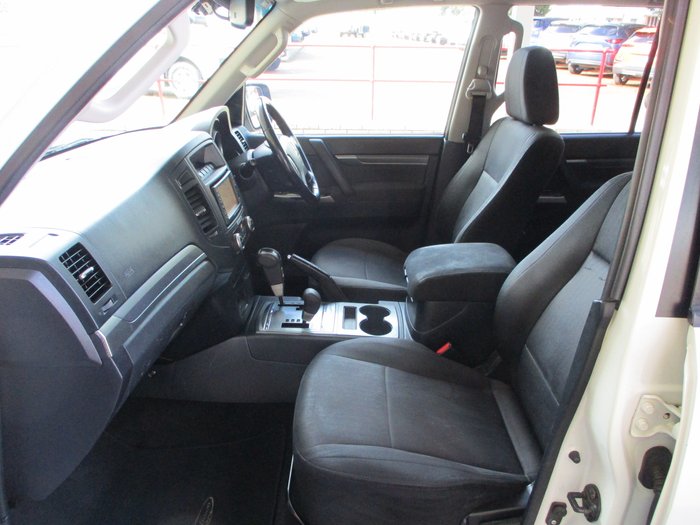 2012 Mitsubishi Pajero GLX NW MY13 White