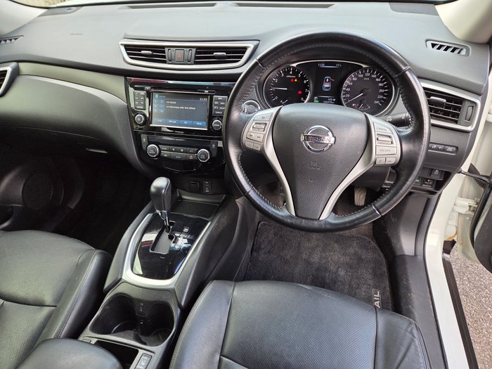2014 NISSAN X TRAIL ST-L WHITE