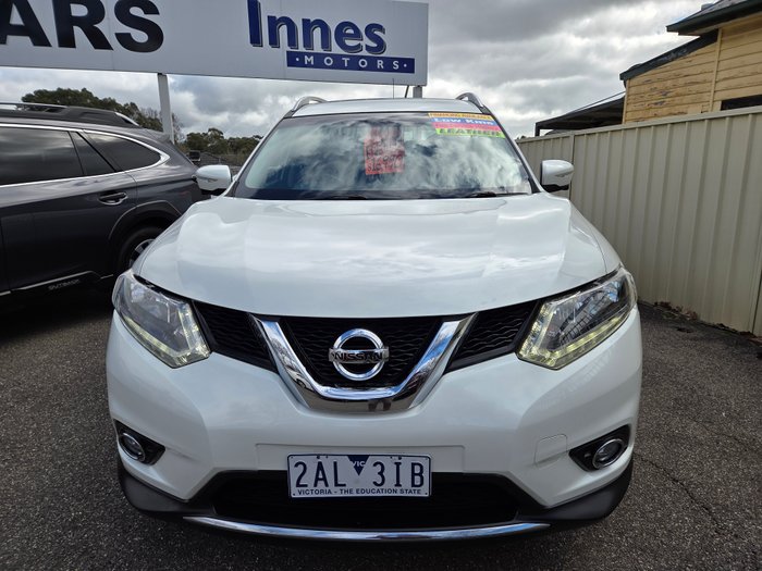 2014 NISSAN X TRAIL ST-L WHITE