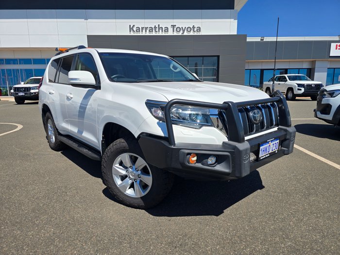 2021 Toyota Prado GXL White