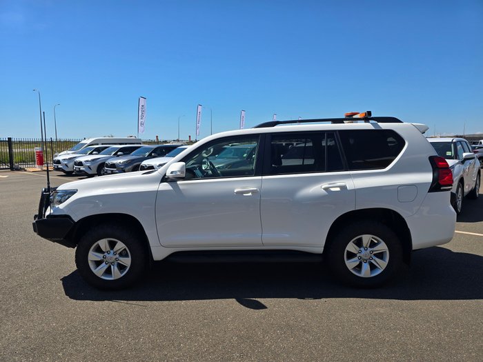 2021 Toyota Prado GXL White