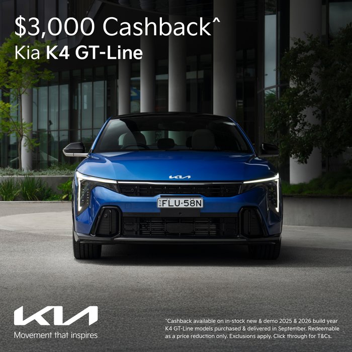 2026 Kia K4 GT-Line