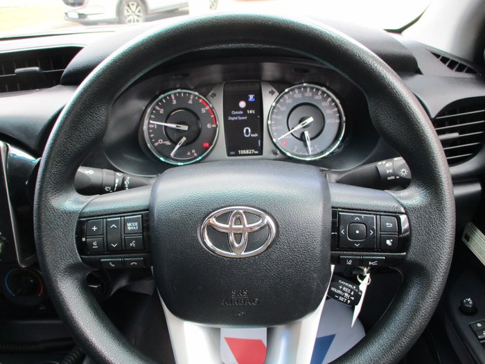 2022 Toyota Hilux SR GUN126R White