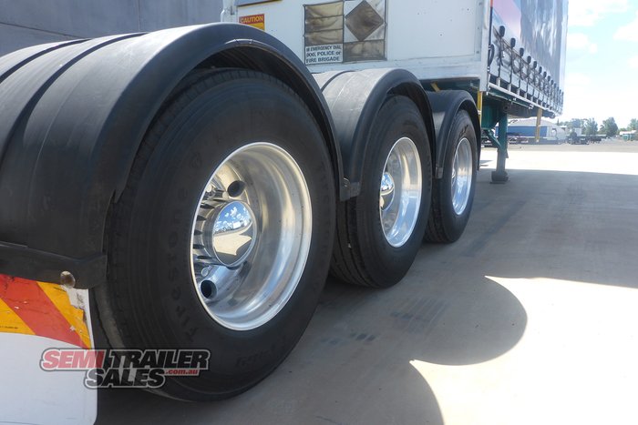 2008 Vawdrey 14 Pallet Curtainsider A Trailer