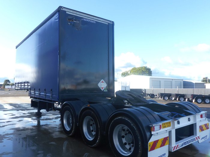 2021 Maxitrans 12 Pallet Dropdeck Curtainsider A Trailer with Mezz
