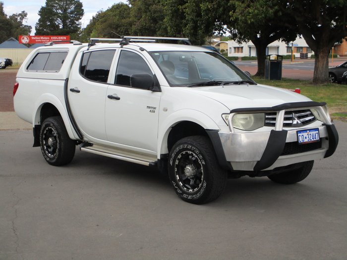 2011 Mitsubishi Triton GLX-R MN MY12 White