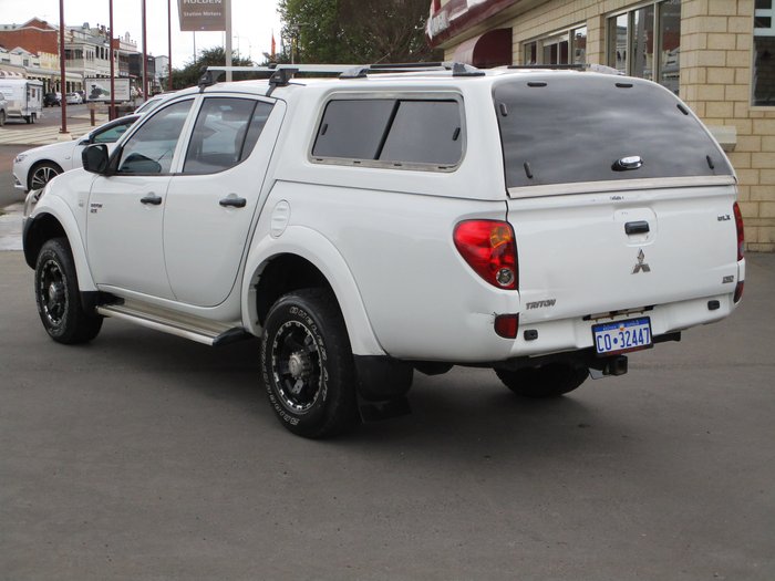 2011 Mitsubishi Triton GLX-R MN MY12 White