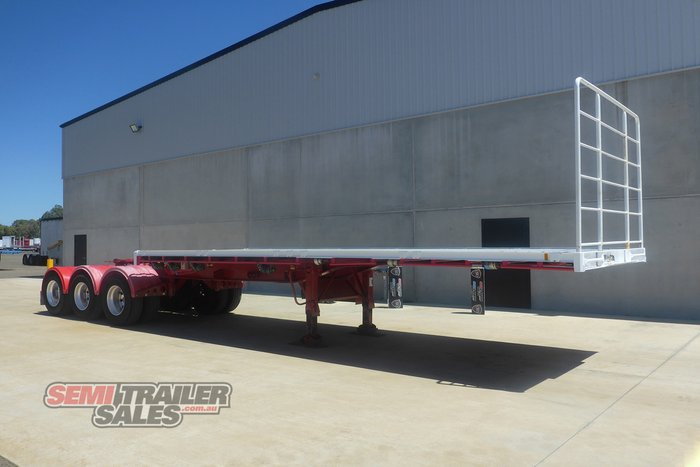 2007 Vawdrey 12 Pallet Flat Top A Trailer