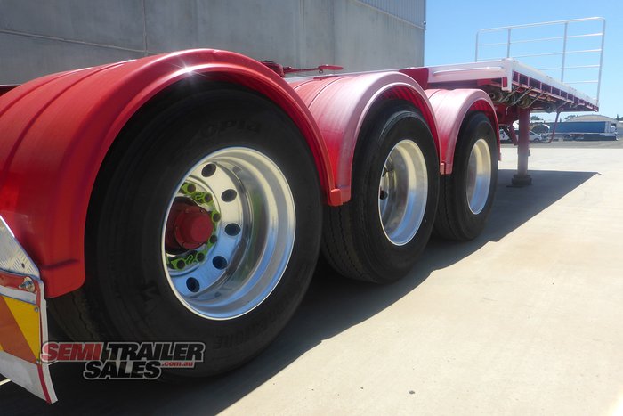 2007 Vawdrey 12 Pallet Flat Top A Trailer