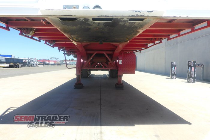 2007 Vawdrey 12 Pallet Flat Top A Trailer