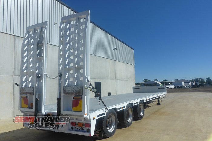 2014 ATM Dropdeck with Ramps Road Train Lead - RENTAL