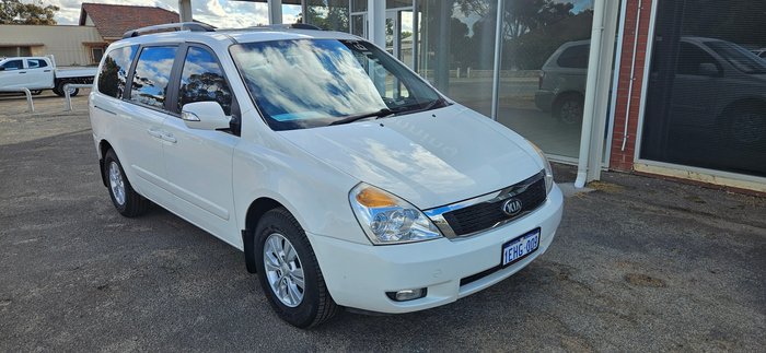2013 Kia Grand Carnival Si VQ MY14 White