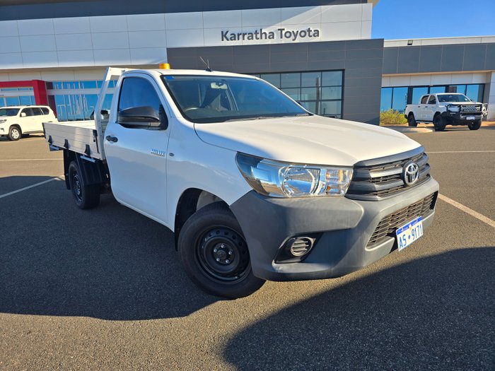 2017 Toyota Hilux Workmate White