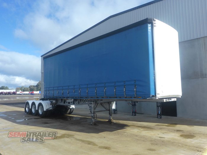 2007 Maxitrans 14 Pallet Rollback Flat Top Curtainsider A Trailer