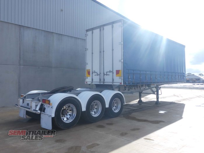 2007 Maxitrans 14 Pallet Rollback Flat Top Curtainsider A Trailer