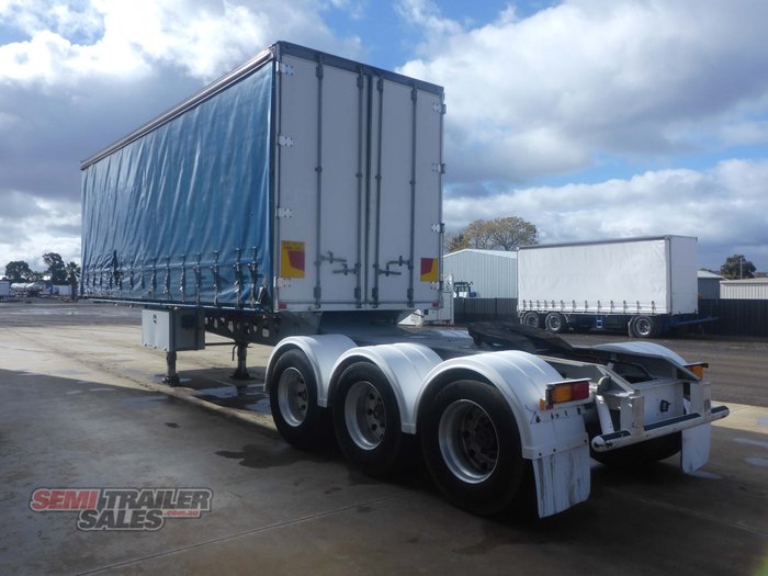 2007 Maxitrans 14 Pallet Rollback Flat Top Curtainsider A Trailer