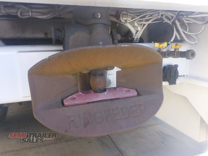 2016 Krueger 22 Pallet Double Dropdeck Road Train Lead