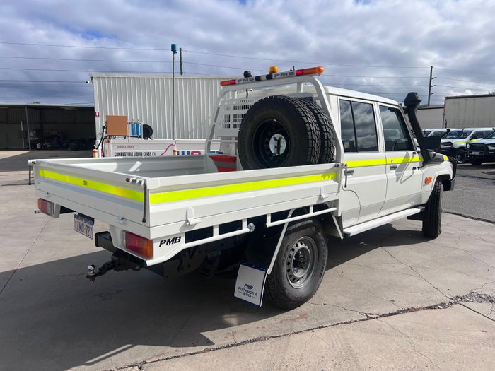2023 Toyota Landcruiser Military WorkMate White