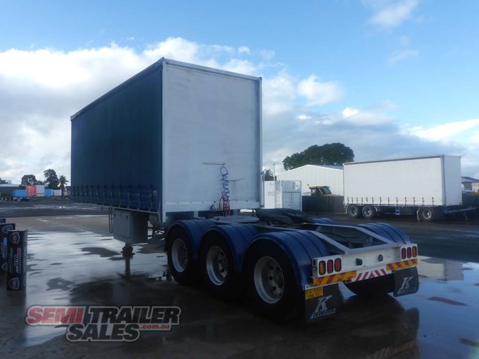 2007 Krueger 12 Pallet Curtainsider A Trailer