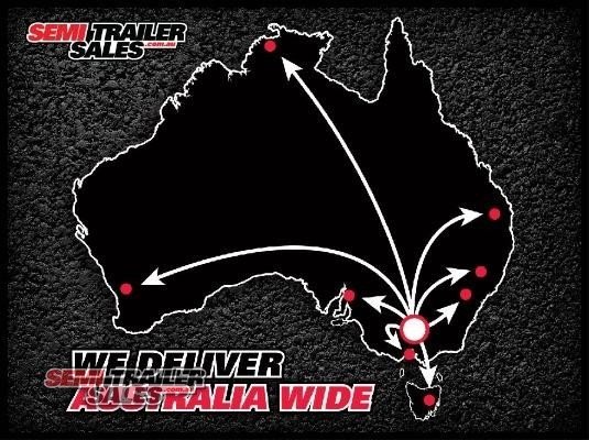 2004 Barker Semi 53FT Bogie Axle Skel