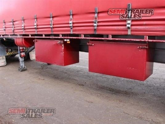 2009 Lusty Semi Tipping Curtainsider B Double