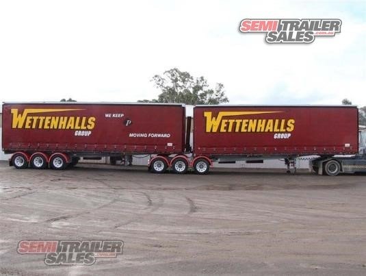 2009 Lusty Semi Tipping Curtainsider B Double