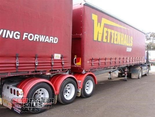 2009 Lusty Semi Tipping Curtainsider B Double