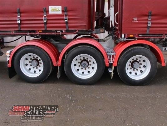 2009 Lusty Semi Tipping Curtainsider B Double