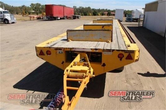 2007 Plan Semi Low Loader Semi Trailer